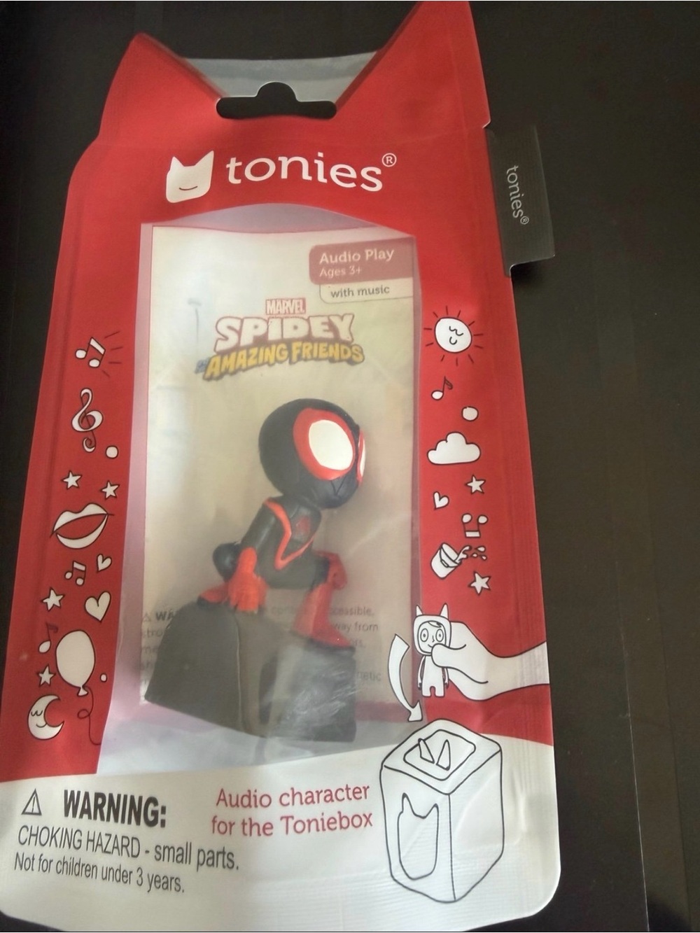 Spidey Amazing Friends Audio Character - Red Black Tonies